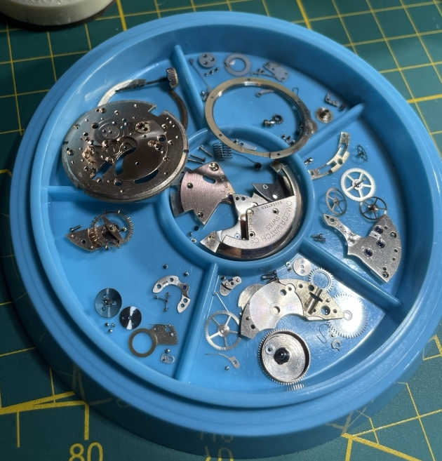 Uurwerk schoon