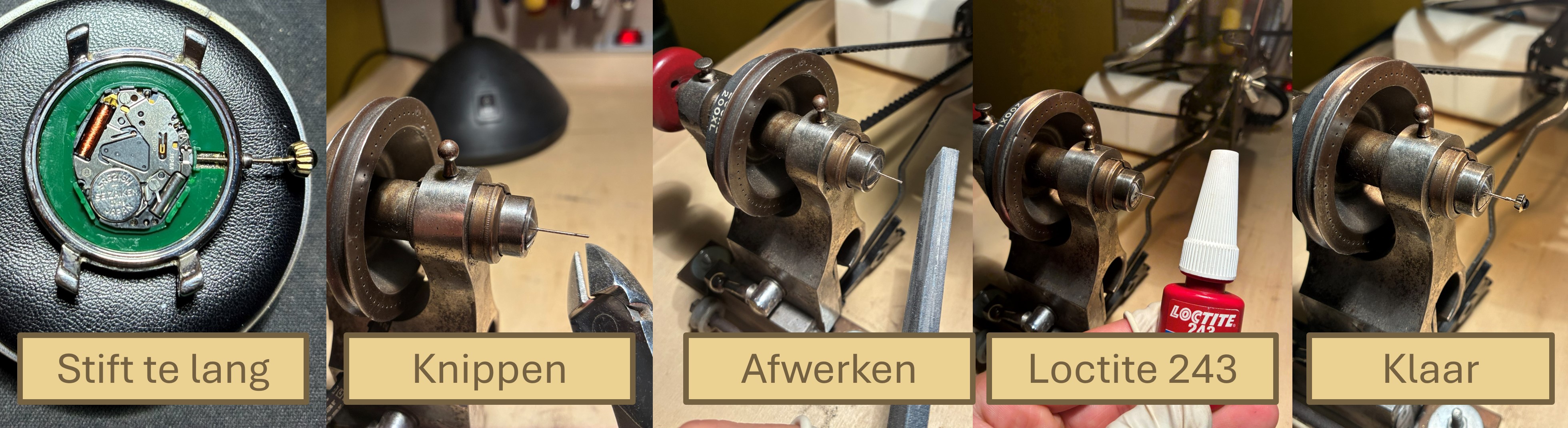 Stift op maat maken