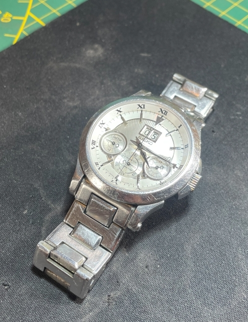 Seiko Premier 7D46 0AB0 in slechte staat